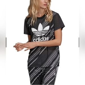 Adidas Originals 2Pc Set (Tee+TrackPants) AOP Bandana Print Sz M